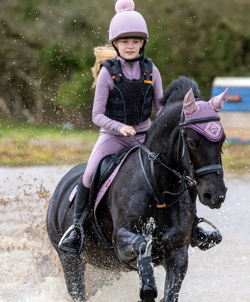 LeMieux Young Rider Hat Silk Musk-1